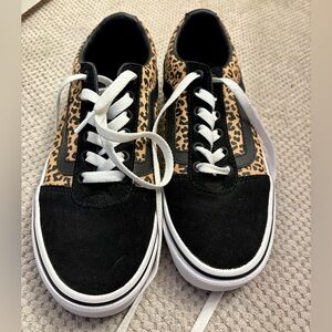 Leopard Print Vans Size 7